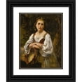 thumbnail image 1 of Narcisse-Virgile Diaz de La Peña 19x24 Black Ornate Framed Double Matted Museum Art Print Titled: Bohemian at the Drum, 1 of 5