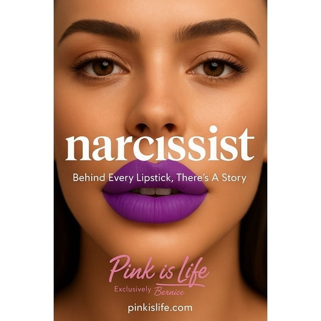 Pink Is Life Exclusively by Bernice Narcissist Purple Matte Lipstick