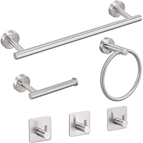Narcissus 6 - Piece Bathroom Hardware Set