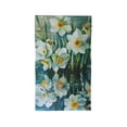 thumbnail image 1 of Narcissus Daffodil Water Face Wash Cloth 27.5×16in Hand Towels Bathroom Soft Absorbent Kitchen Towel Spring Decorative Dish Hotel Gym Spa, 1 of 5