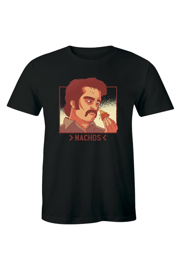 Narco Nacho Libre Nachos Lover Short Sleeve Men T-Shirt Cheesy Food Chips All Size S-5Xl