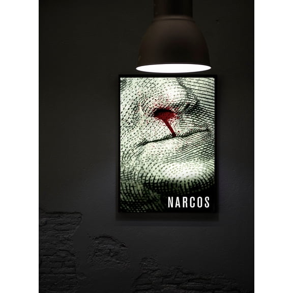Narcos 2015 Movie Poster, Crime Drama Wall Art