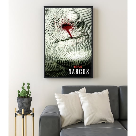 Narcos Poster, Crime TV Series Wall Art
