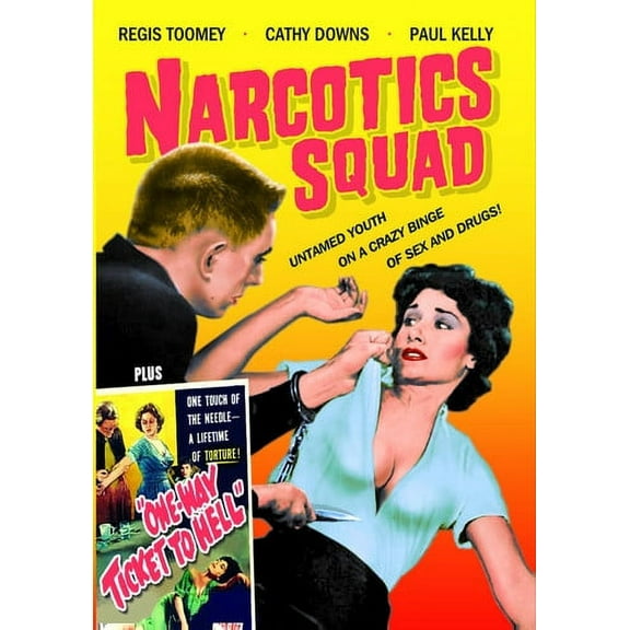Narcotics Squad / One Way Ticket to Hell (DVD), Alpha Video, Drama