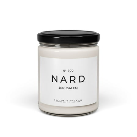 Nard N° 700 Scented soy candle - White sage and lavender