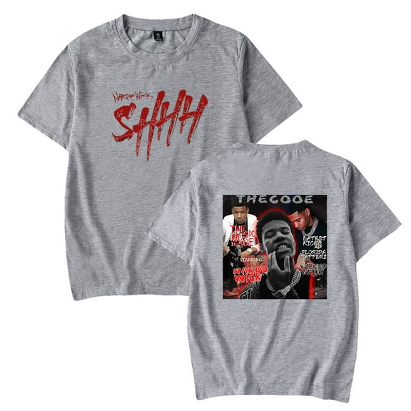 Nardo Wick Casual Short Sleeve T-shirts Men Women Rapper Clothes Unisex Printing  Stylish O-neck