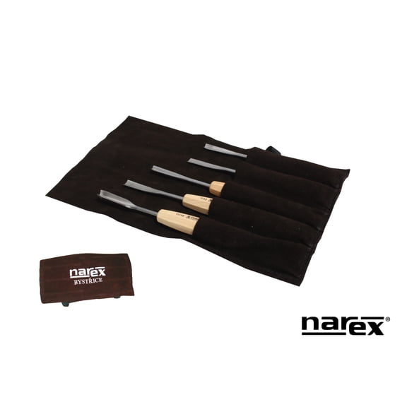 Narex 894510 5-Piece Wood Carving Chisel Set