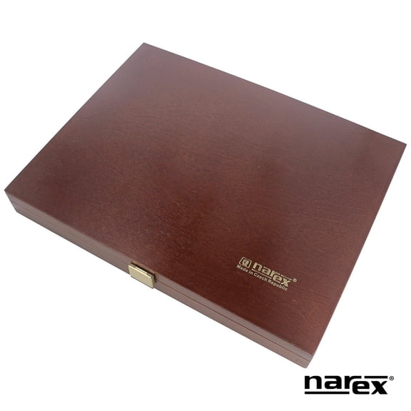 Narex 853053 6-Piece Wood Chisel Set with Wooden Box
