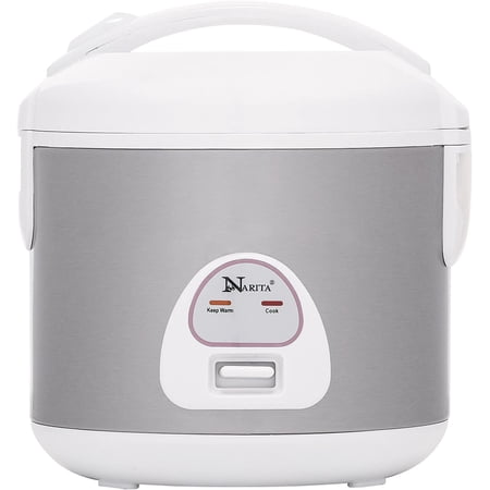 Narita 6-Cup (12 Cup Cooked) Rice Cooker/Stainless