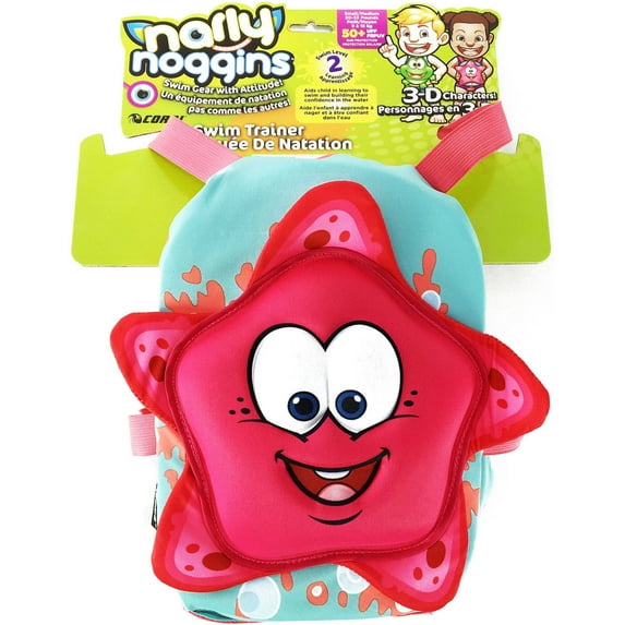 Narly Noggins 3D Vacuum Swim Trainer, Starfish