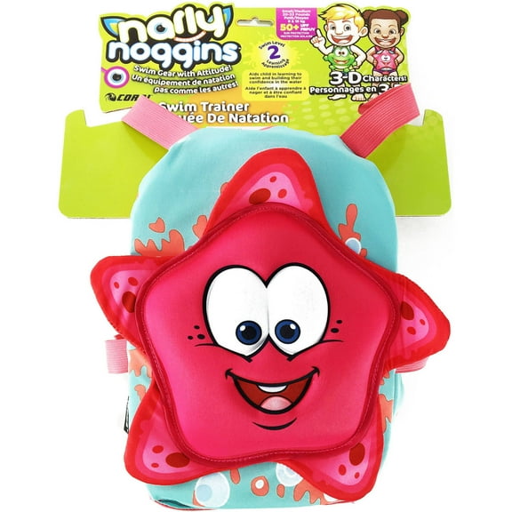 Narly Noggins 3D Vacuum Swim Trainer, Starfish