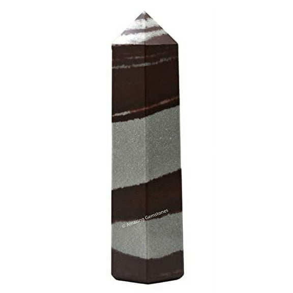 Narmada Shiva Lingam Crystal Tower Obelisk Point (5.5" to 6" INCH)