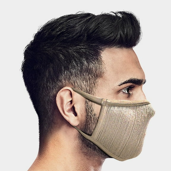 Naroo F.U. + Filter Face Mask - Washable & Reusable - Beige Large