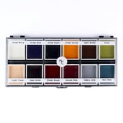 Narrative Cosmetics 12-Color Zombie Alcohol-Activated Palette, Professional Quick Drying Waterproof SFX Makeup for the Stage, Film, Halloween, Cosplay