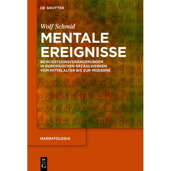 Narratologia Mentale Ereignisse, Book 58, (Paperback)