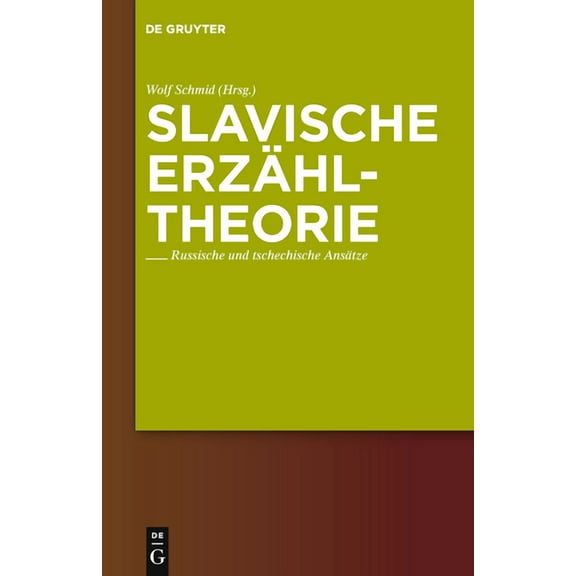 Narratologia Slavische Erzhltheorie, Book 21, (Hardcover)