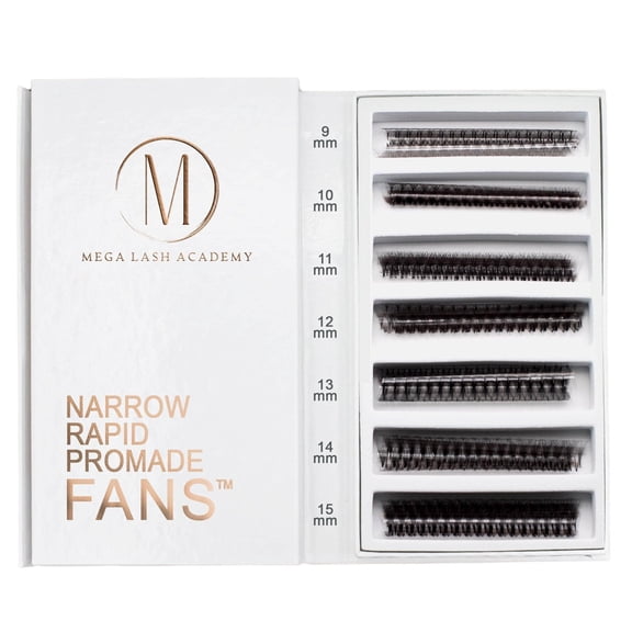 Narrow 10D Rapid Promade Fans® - 1050 Fans