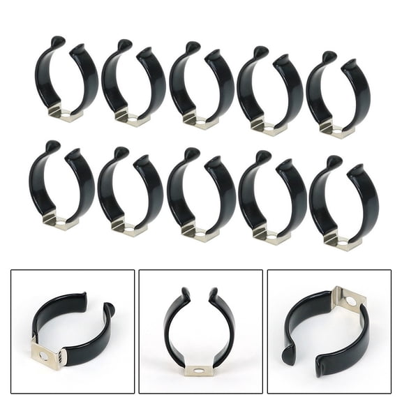 Narrow Base Tool Spring Terry Clips Pipe Clamp Heavy Duty Tool Storage Strap 30MM（H:37)