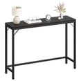 thumbnail image 1 of Narrow Console Table, 39.4" Behind Couch Table Sofa Table Entryway Table with Storage Shelf, 1 of 9