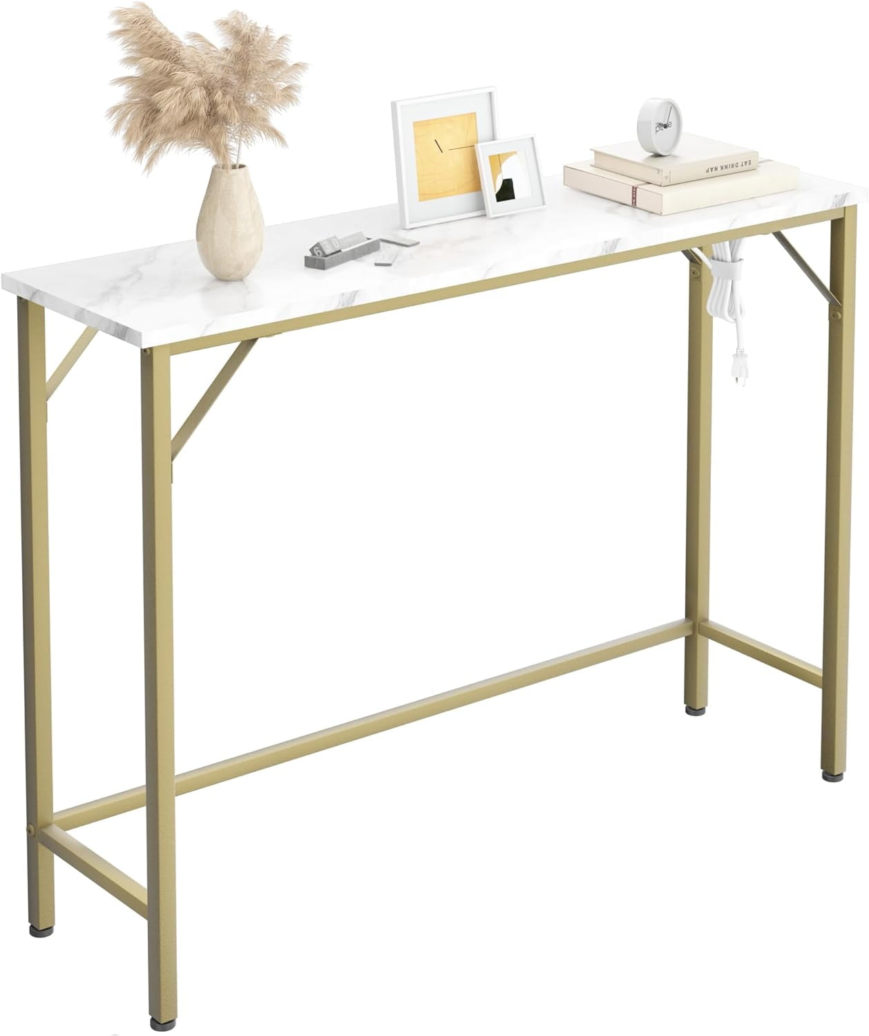 Picture of Narrow Console Table, Entryway Table, Console Tables for Entryway ...