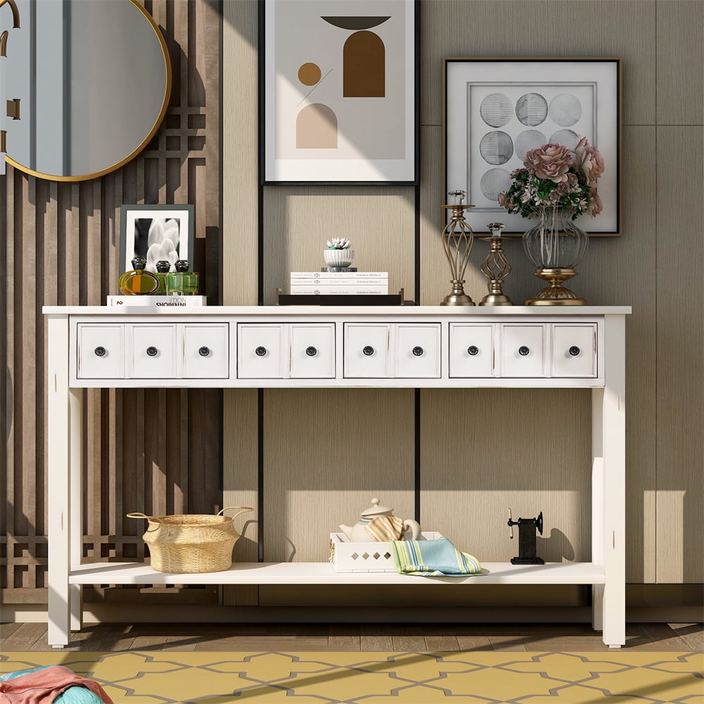 Long narrow buffet table online