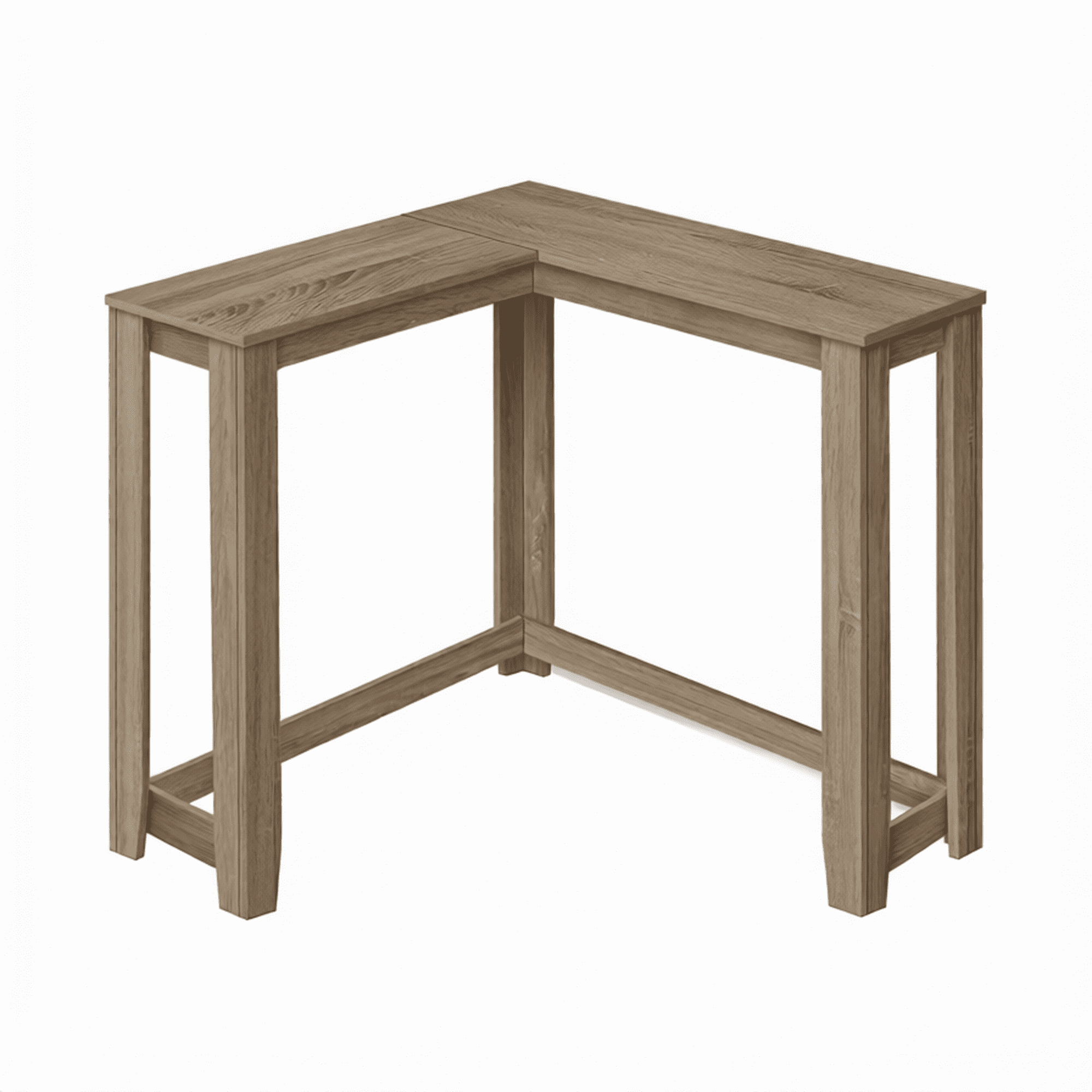 Narrow Corner Accent Table for Entryway, Console, Living Room or ...