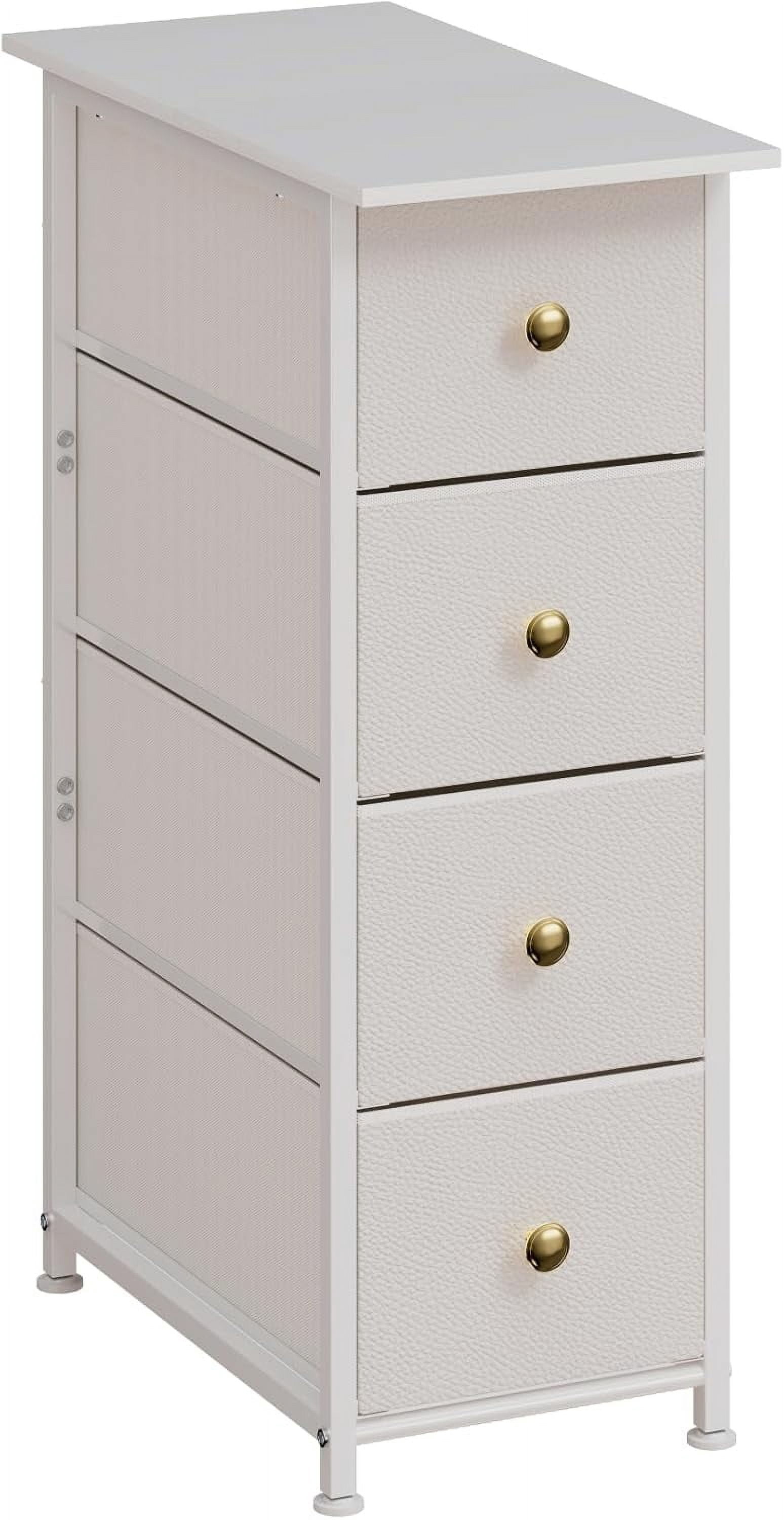 Narrow Dresser Thin Cabinet Tall Slim Dresser Drawers Skinny Storage ...