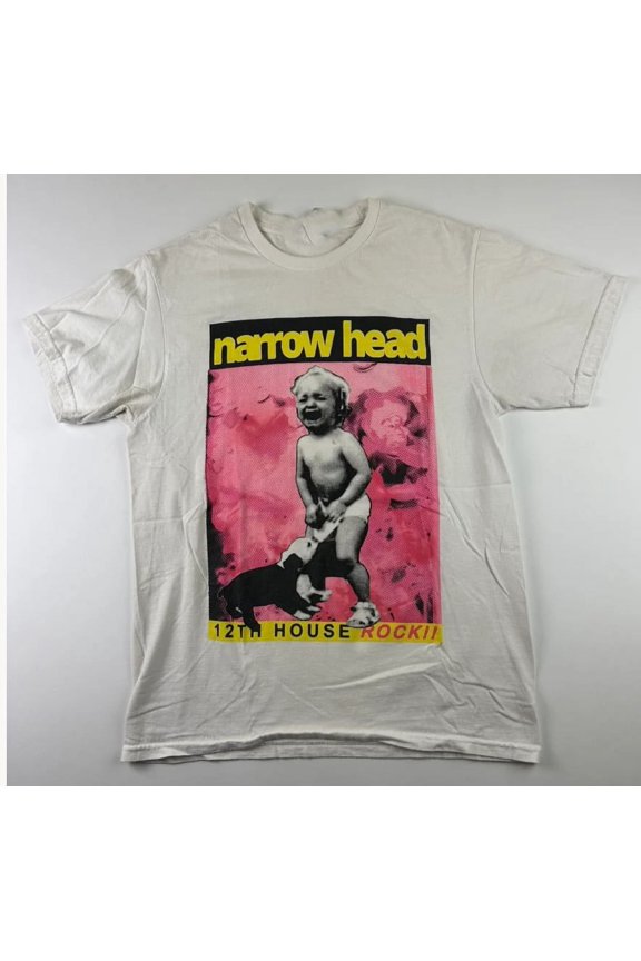 Narrow Head Shirt Medium 12Th House Gift Holliday White All Size Shirt AM178