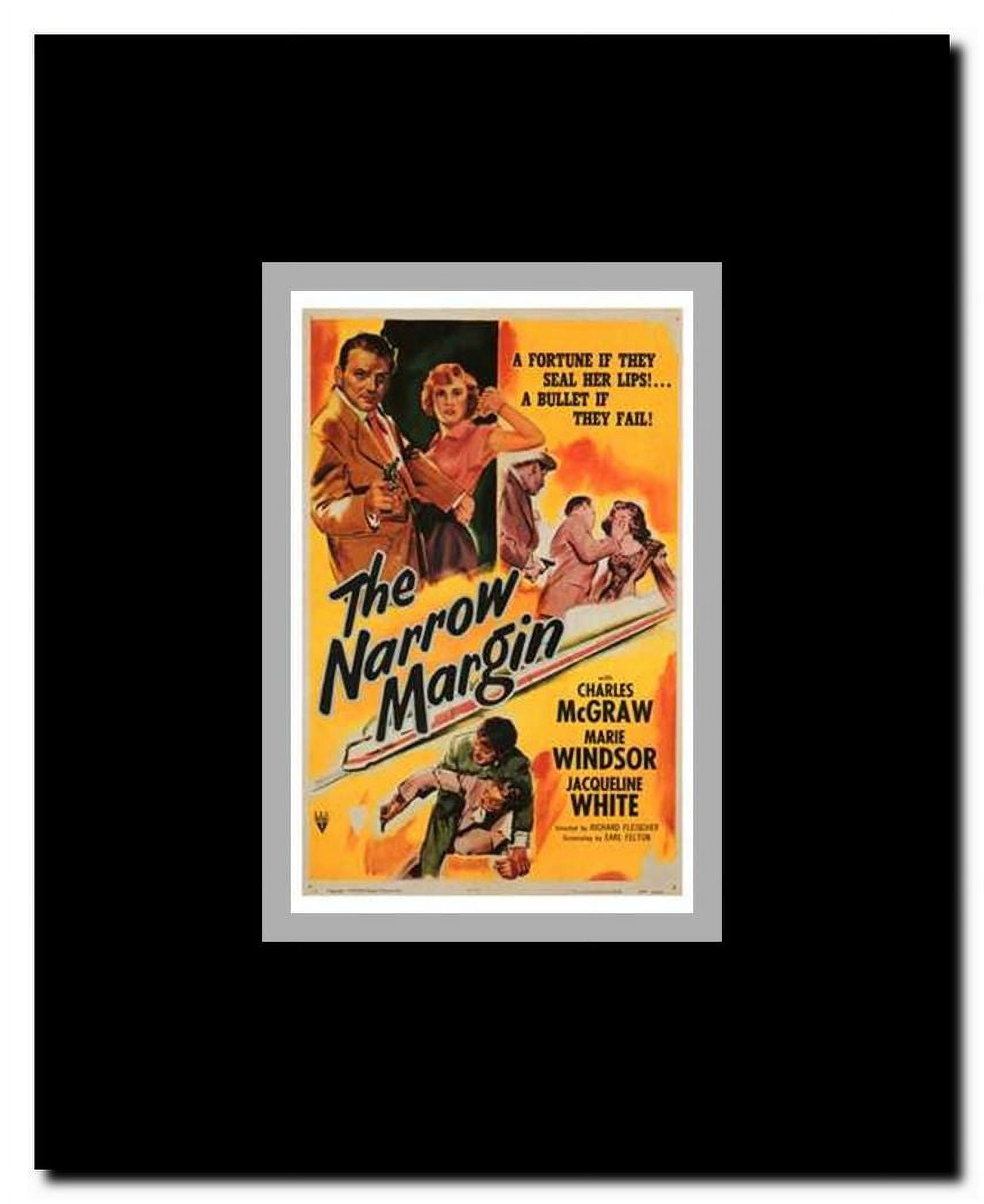 Narrow Margin Framed Movie Poster