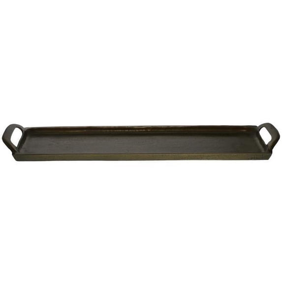 Narrow Rectangular Tray, Bronze