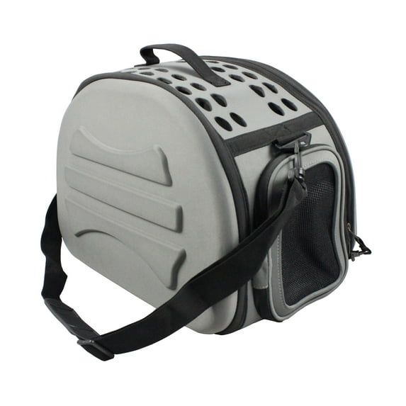Narrow Shelled Lightweight Collapsible Military Grade Transportable Designer Pet Carrier