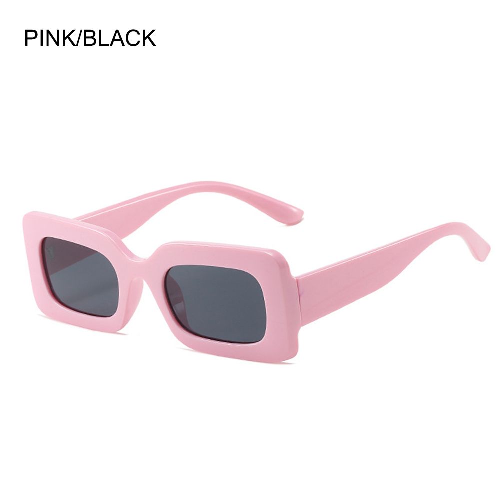 Narrow Square Frame UV400 Protection Rectangle Sunglasses  display picture 3