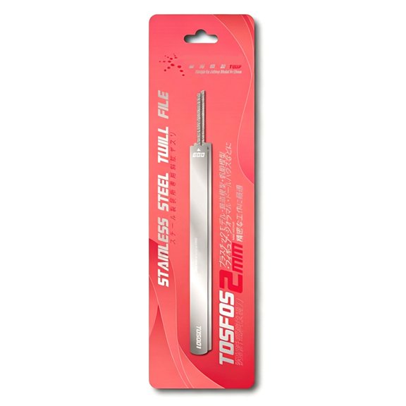 Narrow Steel Model Twill File Hand Sanding Tool for Manual Opening Filing, Part Smoothing, Form Adjustment and Close Lin