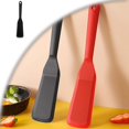 thumbnail image 1 of Narrow Thin Crepe Spatula Silicone Turner Omelet, Heat Resistant Long Handle for Eggs Pancakes Burgers Pizza, 1 of 5