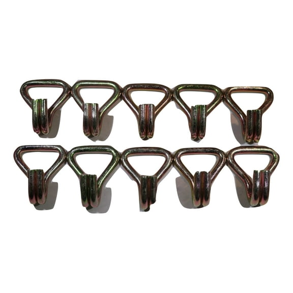Narrow Wire Hook for 2" Webbing 10 Pack | 2WHAX10