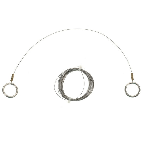 Narrster 1 Set Manual Mud Cutter Cutting Tool Smooth Stainless Steel Cutting Cable