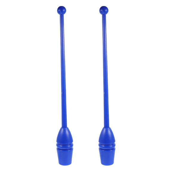 Narrster 2pcs Calisthenics Stick Artistic Calisthenics Stick Resin Calisthenics Pole Colorful Gymnastic Stick for Gym