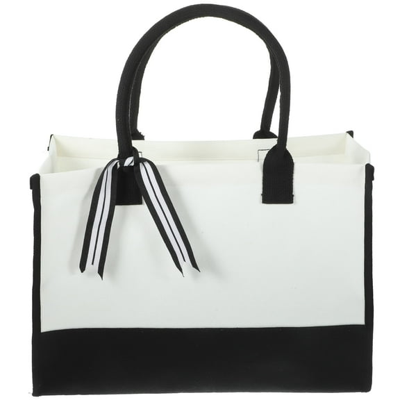 Narrster Women Canvas Bag Large Capacity Shoulder Bag Fashionable Tote Handbag Canvas Shopping Bag