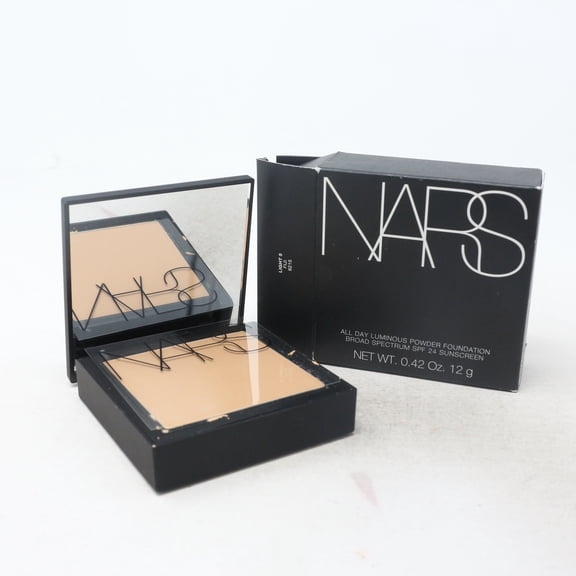 Nars All Day Luminous Powder Foundation Spf 24 0.42oz Light 5 Fiji New With Box