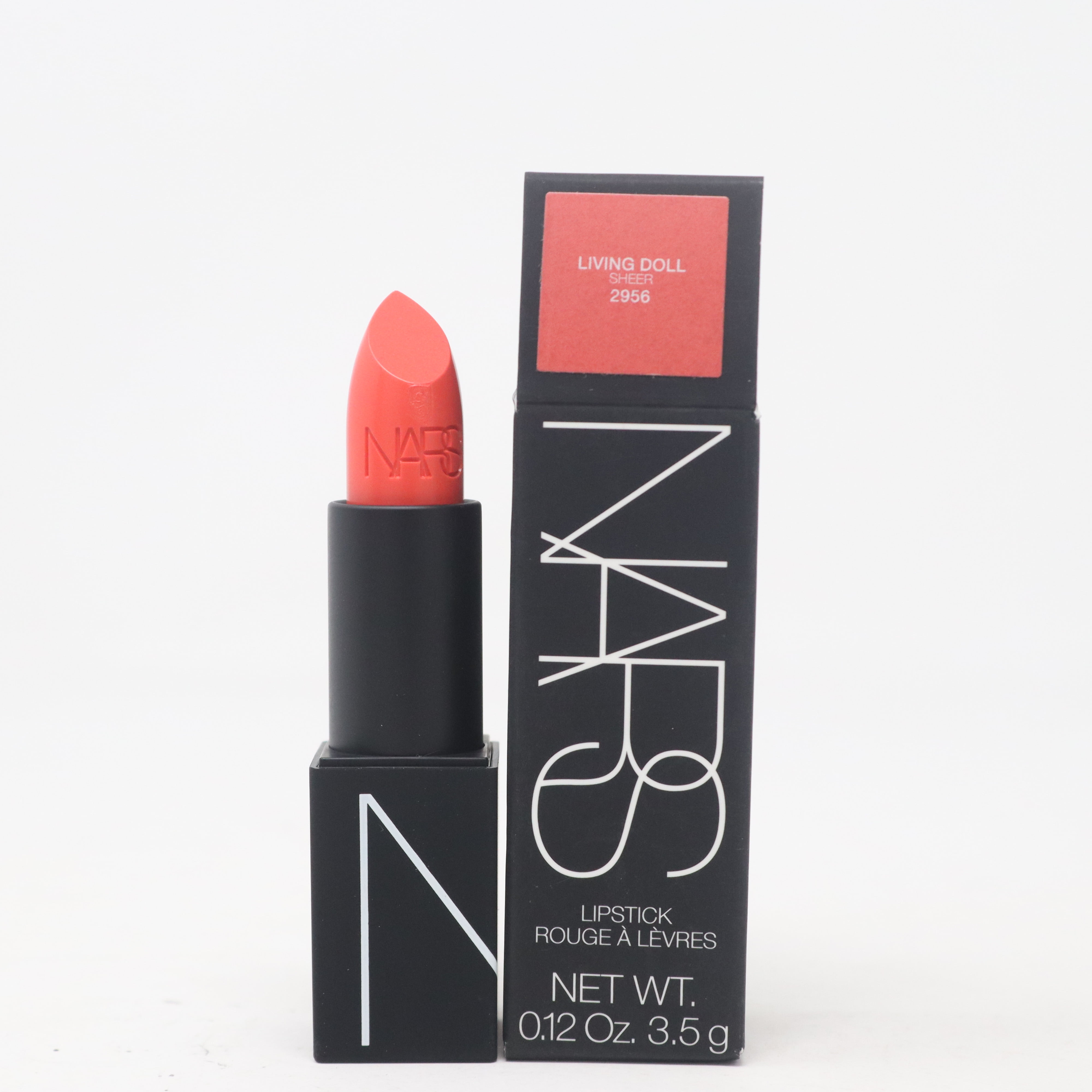 Nars Lipstick Living Doll (Sheer) 0.12oz/3.5g New With Box