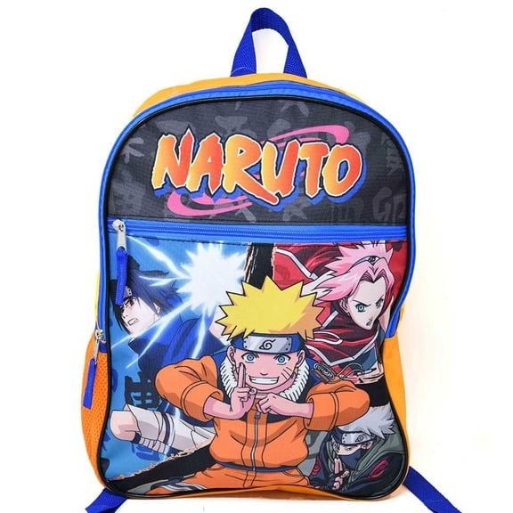 Naruto 16" Backpack with 1 Front Pocket