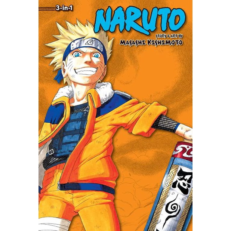 Naruto (3-in-1 Edition): Naruto (3-in-1 Edition), Vol. 4