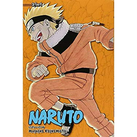 Pre-Owned Naruto (3-In-1 Edition), Vol. 6 (Paperback) by Masashi Kishimoto