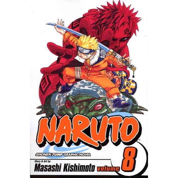 Naruto #8 (2nd) VF ; Viz Comic Book