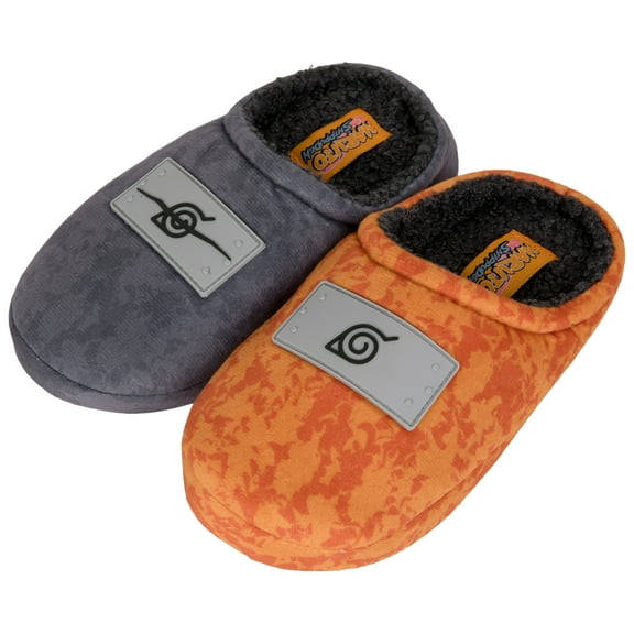 Naruto 870806-size13 Uzumaki Headband Boys Clog Slippers, Orange - Size 13