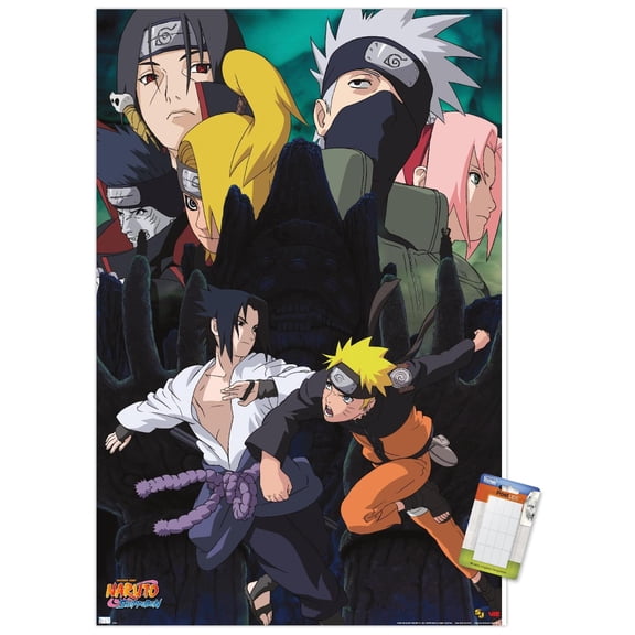 Naruto - Action Wall Poster, 22.375" x 34"