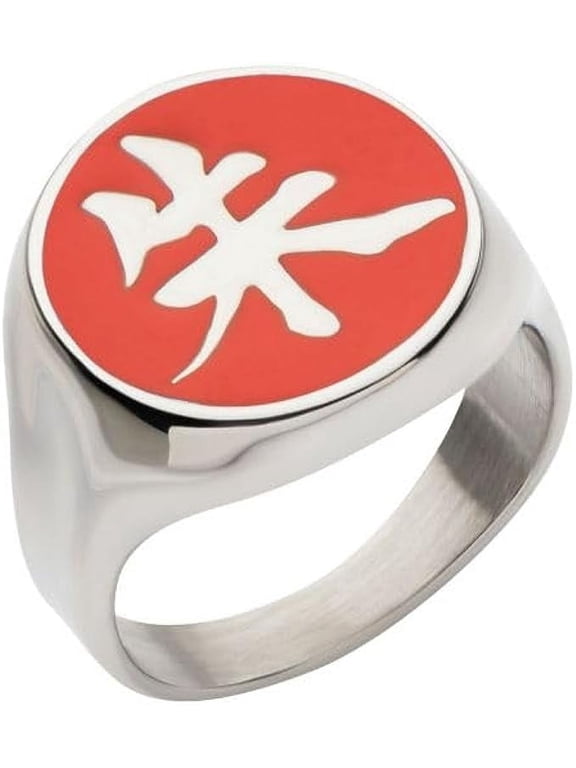 Naruto Akatsuki Itachi Signet Ring Masashi Kishimoto Official Merchandise, Size 10, Unisex