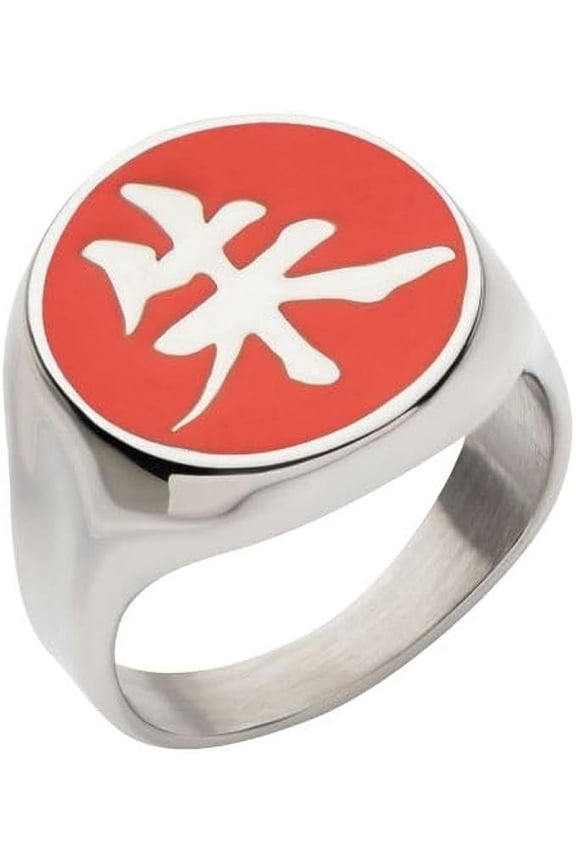 Naruto Akatsuki Itachi Signet Ring Masashi Kishimoto Official Merchandise, Size 10, Unisex