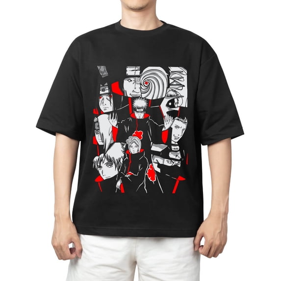 Naruto Akatsuki T-Shirt Sizes S-5Xl GooGate