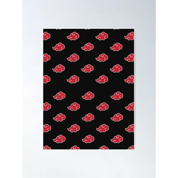 Naruto Akatsuki vignette Poster Unframed Size 24''x36'' GooGate